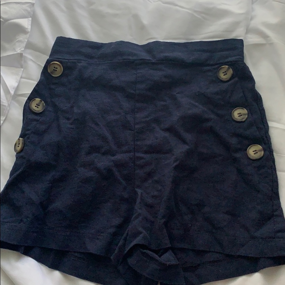 High rise shorts